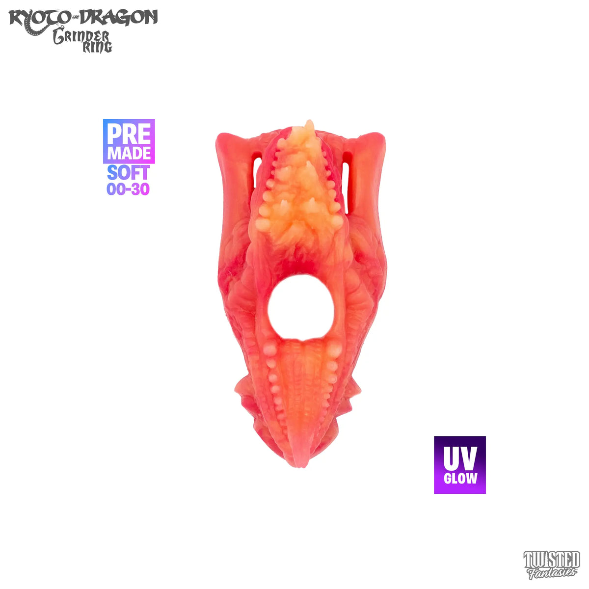 Premade Ryoto the Dragon Cock Ring Grinder - Soft (UV) Twisted Fantasies