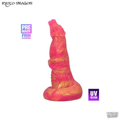 Premade Ryoto the Dragon Dildo - Firm - Standard Base (UV) Twisted Fantasies