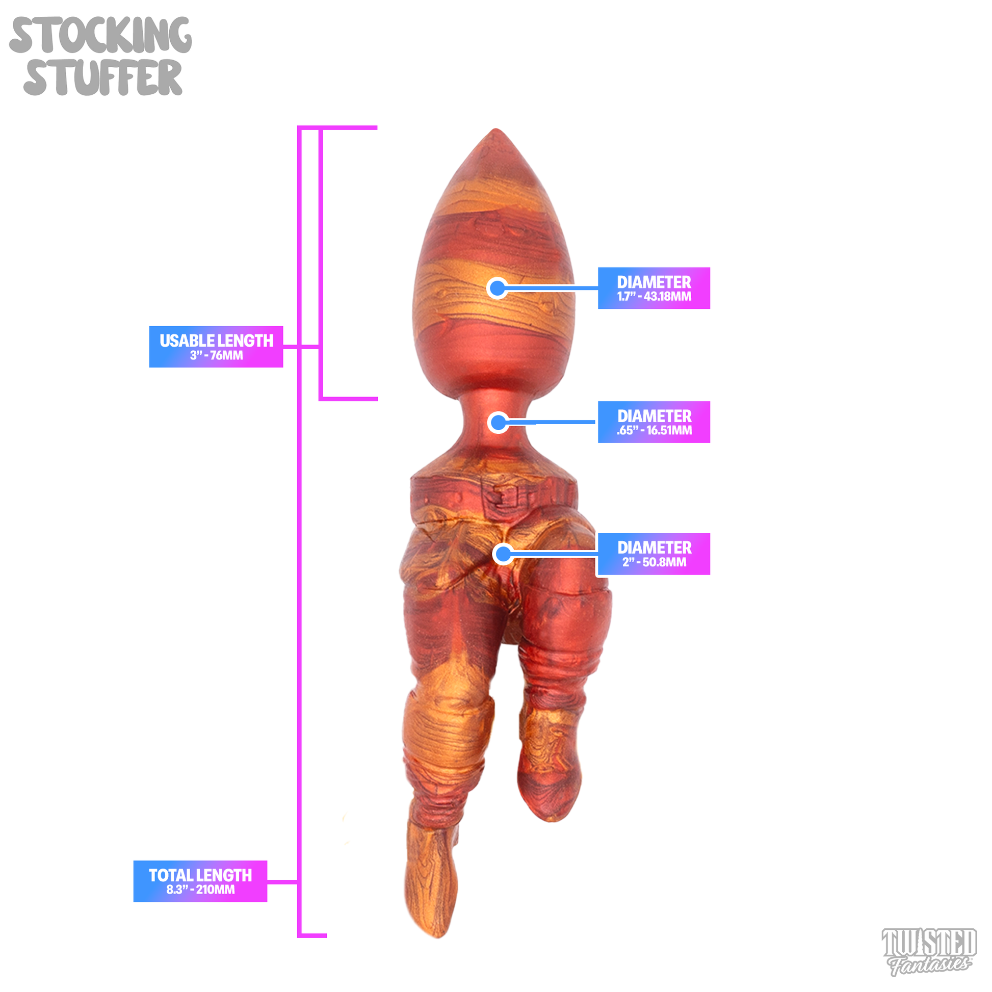 Premade Ready to Ship-Butt Plug-Twisted Fantasies