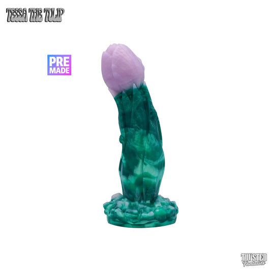 Premade Tessa the Tulip Dildo - Medium - Suction Cup Twisted Fantasies
