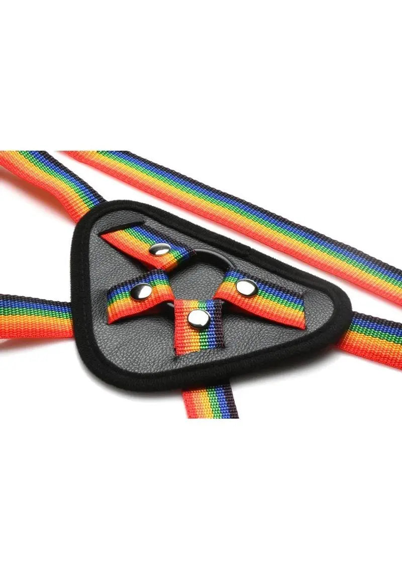 Ride The Rainbow Strap-On Harness Adjustable Universal Harness Shop Erotic