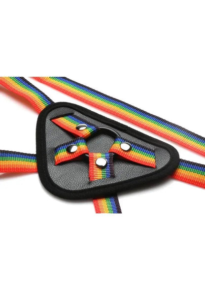 Ride The Rainbow Strap-On Harness Adjustable Universal Harness Shop Erotic