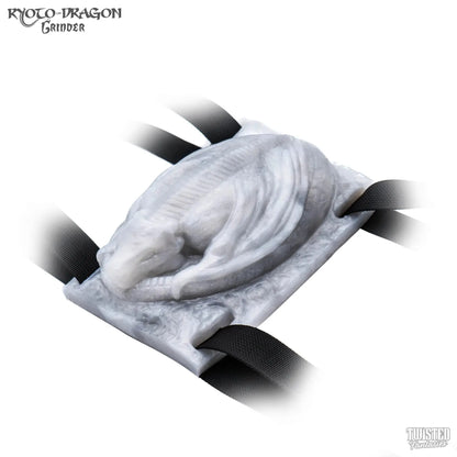 Ryoto Fantasy Dragon Sex Grinder white silver marble