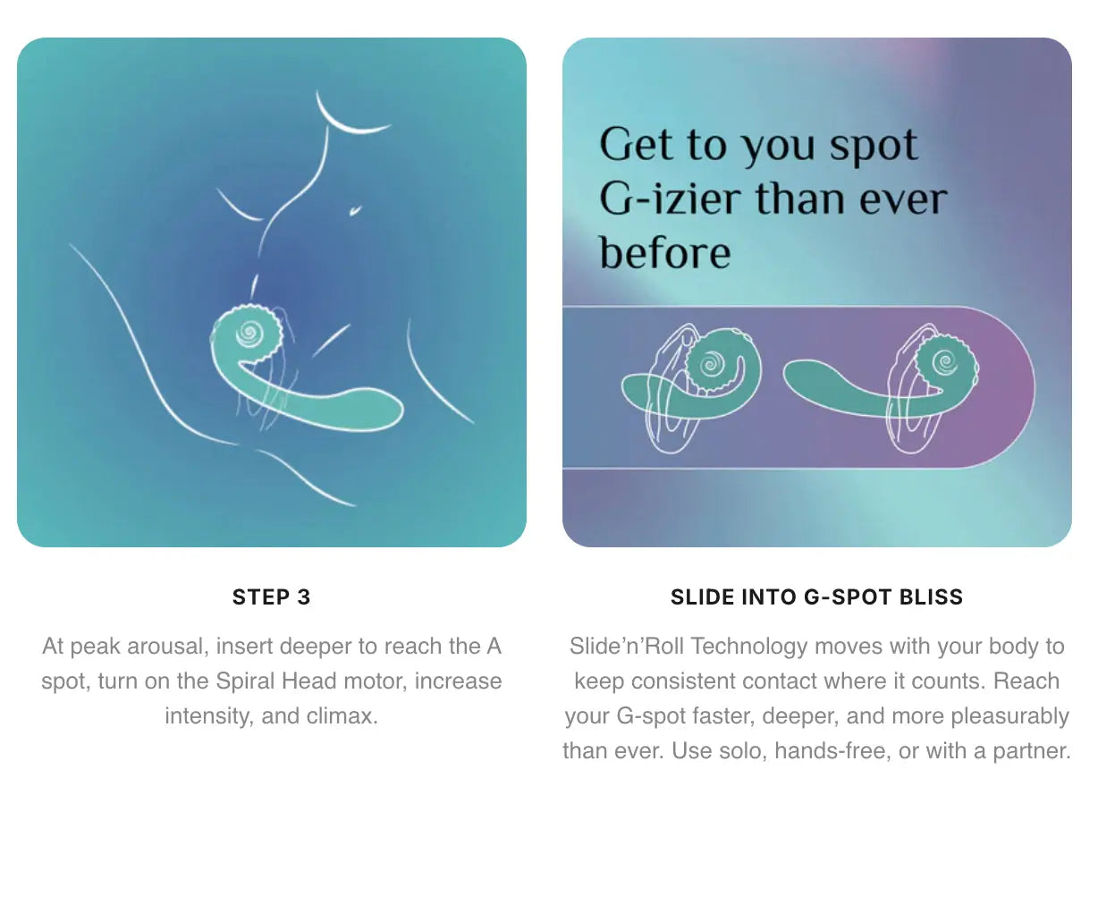 SVibe Snail Twinn App-Enabled Finger Vibrator Twisted Fantasies