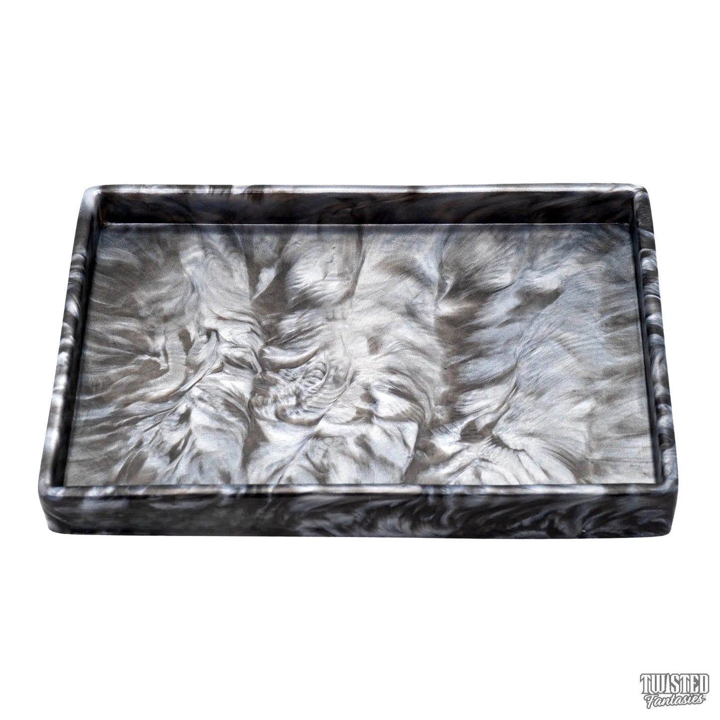 Black and White Silicone Non Slip Tray