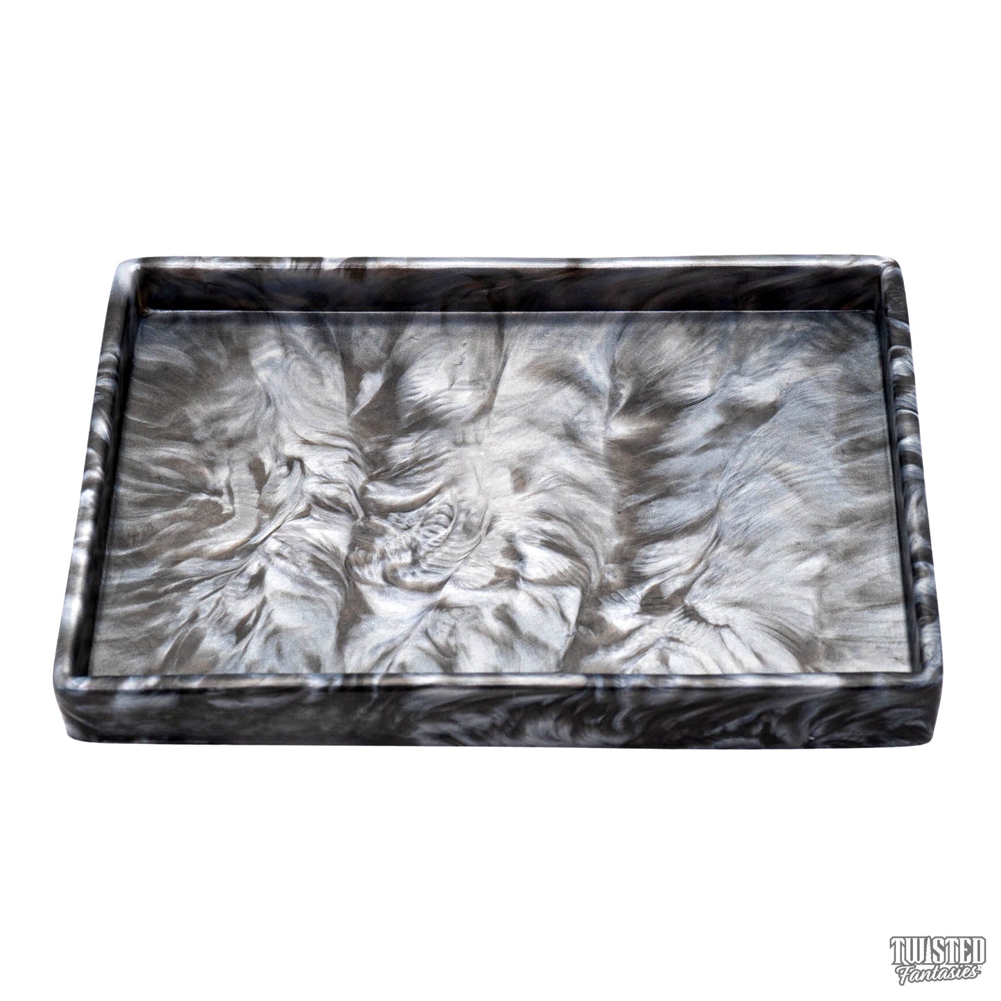 Black and White Silicone Non Slip Tray