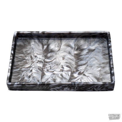 Black and White Silicone Non Slip Tray