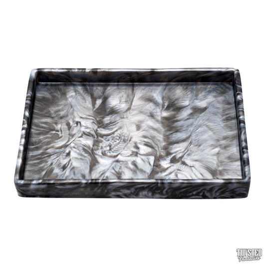 Black and White Silicone Non Slip Tray