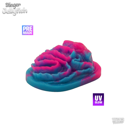 Premade Stinger the Jellyfish Mini Sex Grinder - Medium - Standard Base