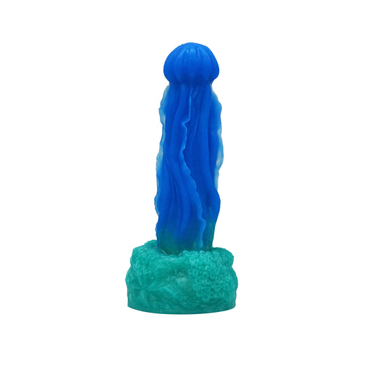 Premade Stinger the Jellyfish Dildo - Medium - Suction Cup