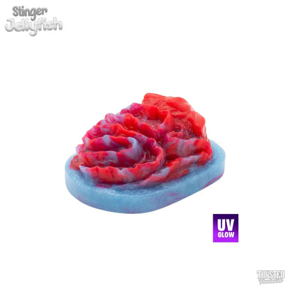 Stinger the Jelly Handheld Sex Toy Grinder Red blue