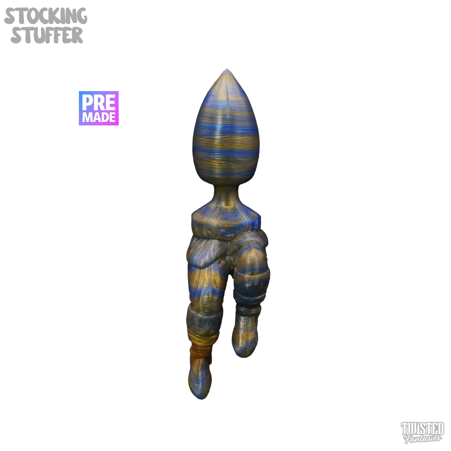 Premade Stocking Stuffer the Santa Butt Plug - Firm