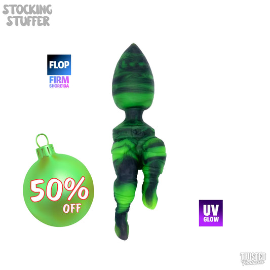 FLOP Stocking Stuffer the Santa Butt Plug - Firm (UV)