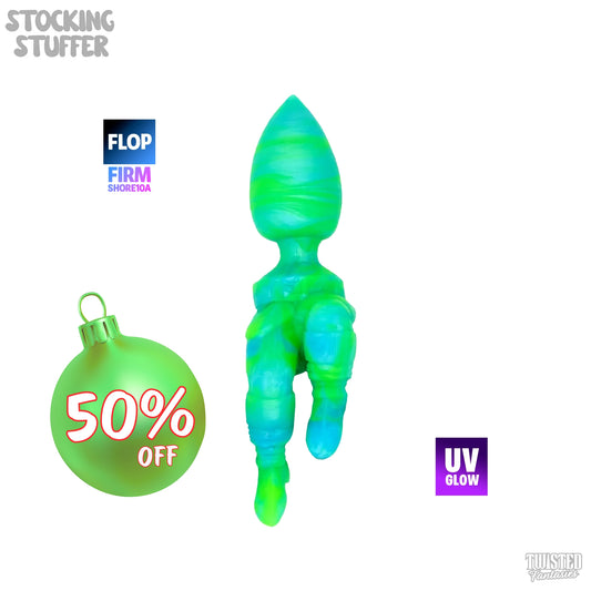 FLOP Stocking Stuffer the Santa Butt Plug - Firm (UV)