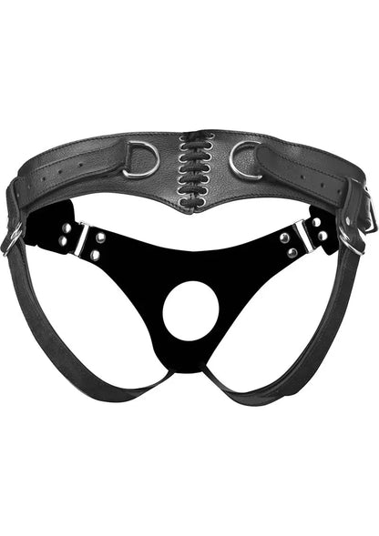 Strap U Bodice Corset Style Strap-On Harness – Black Shop Erotic