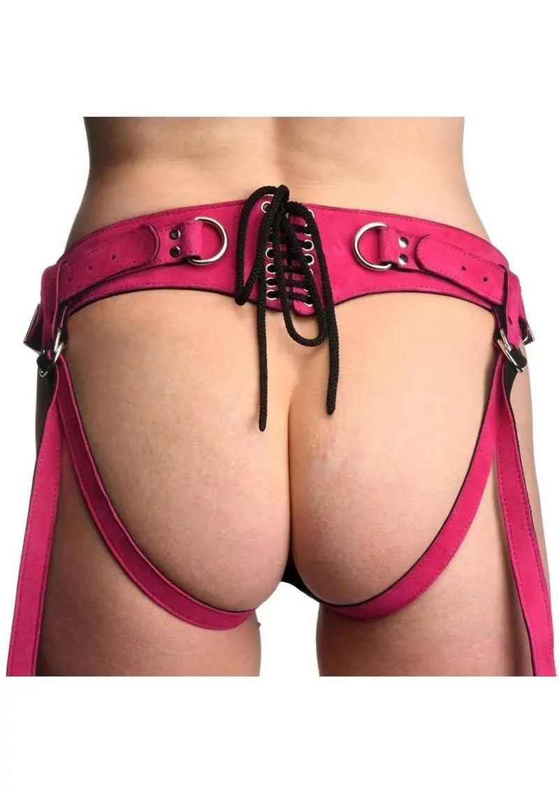 Strap U Bodice Deluxe Leather Corset Harness Shop Erotic