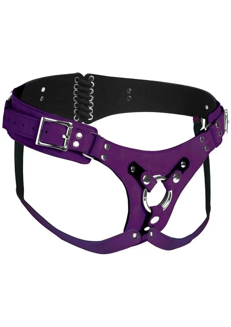Strap U Bodice Deluxe Leather Corset Harness Shop Erotic