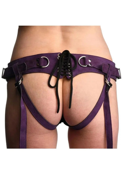 Strap U Bodice Deluxe Leather Corset Harness Shop Erotic