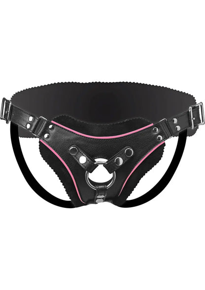 Strap U Flamingo Low Rise Strap-On Adjustable Leather Harness Shop Erotic