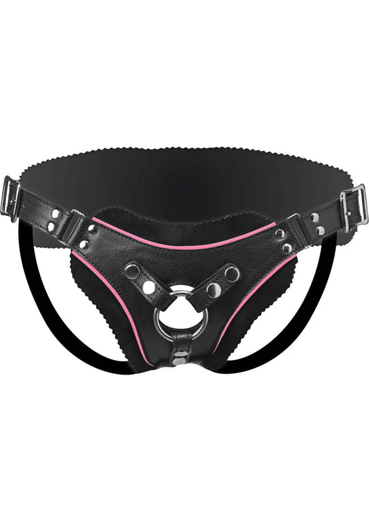 Strap U Flamingo Low Rise Strap-On Adjustable Leather Harness Shop Erotic