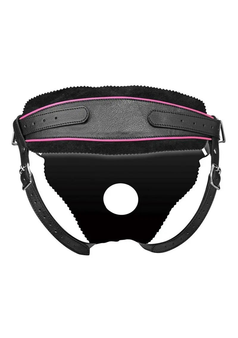 Strap U Flamingo Low Rise Strap-On Adjustable Leather Harness Shop Erotic