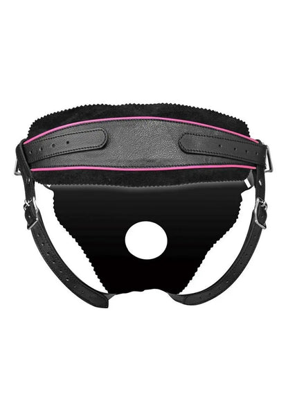Strap U Flamingo Low Rise Strap-On Adjustable Leather Harness Shop Erotic