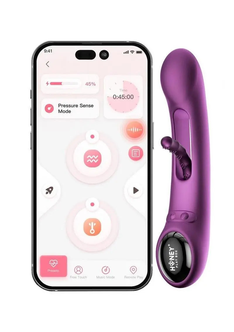 Tempo App Controlled G Spot Vibrator Pressure Sensing Shop Erotic