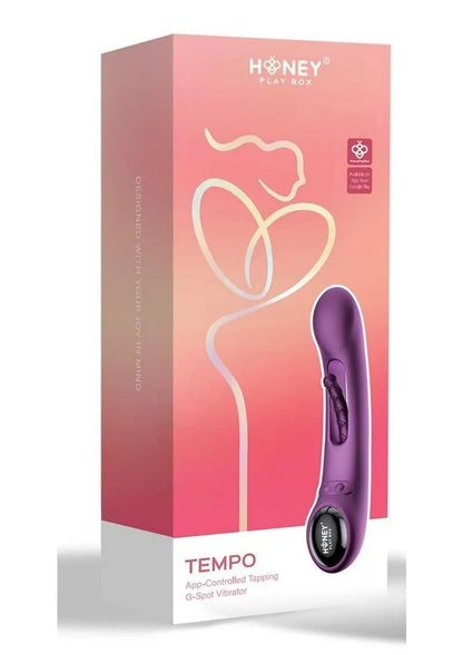 Tempo App Controlled G Spot Vibrator Pressure Sensing Shop Erotic