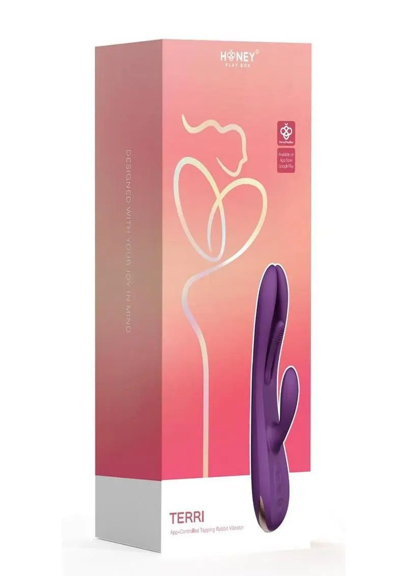 Terri App-Controlled Tapping Rabbit Vibrator Shop Erotic