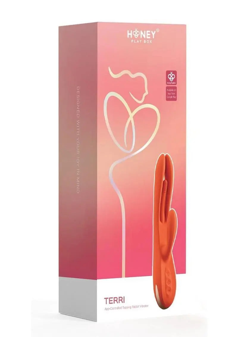 Terri App-Controlled Tapping Rabbit Vibrator Shop Erotic