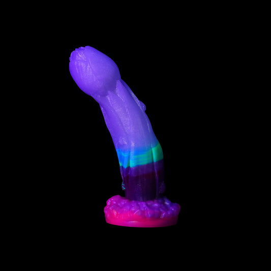 Premade Tessa the Tulip Dildo - Soft - Suction Cup (UV)