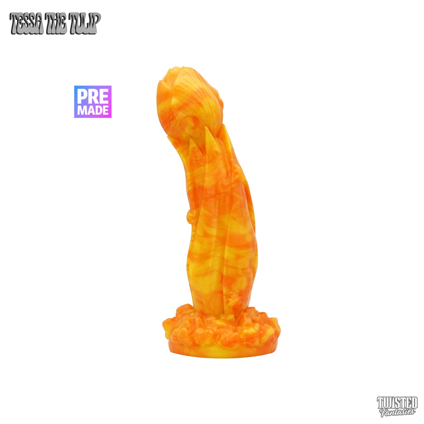 Premade Tessa the Tulip Dildo - Medium - Suction Cup