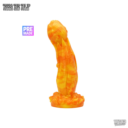 Premade Tessa the Tulip Dildo - Medium - Suction Cup