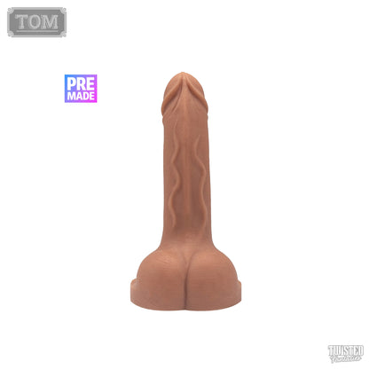 Premade Tom the Realistic Dildo - Medium - Suction Cup