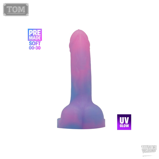 Premade Tom the Realistic Dildo - Soft - Suction Cup (UV)