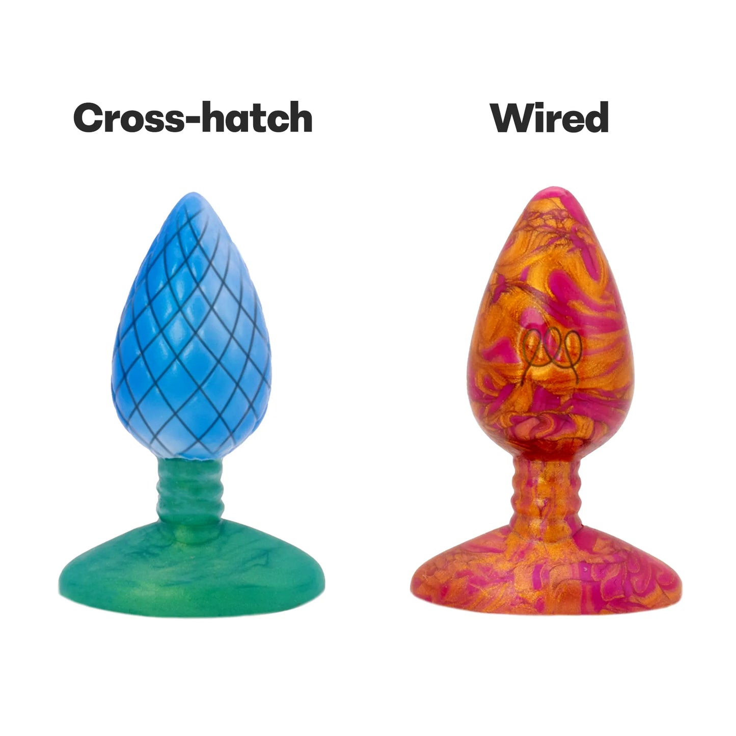 Twinkled Christmas Light Anal Toy Options
