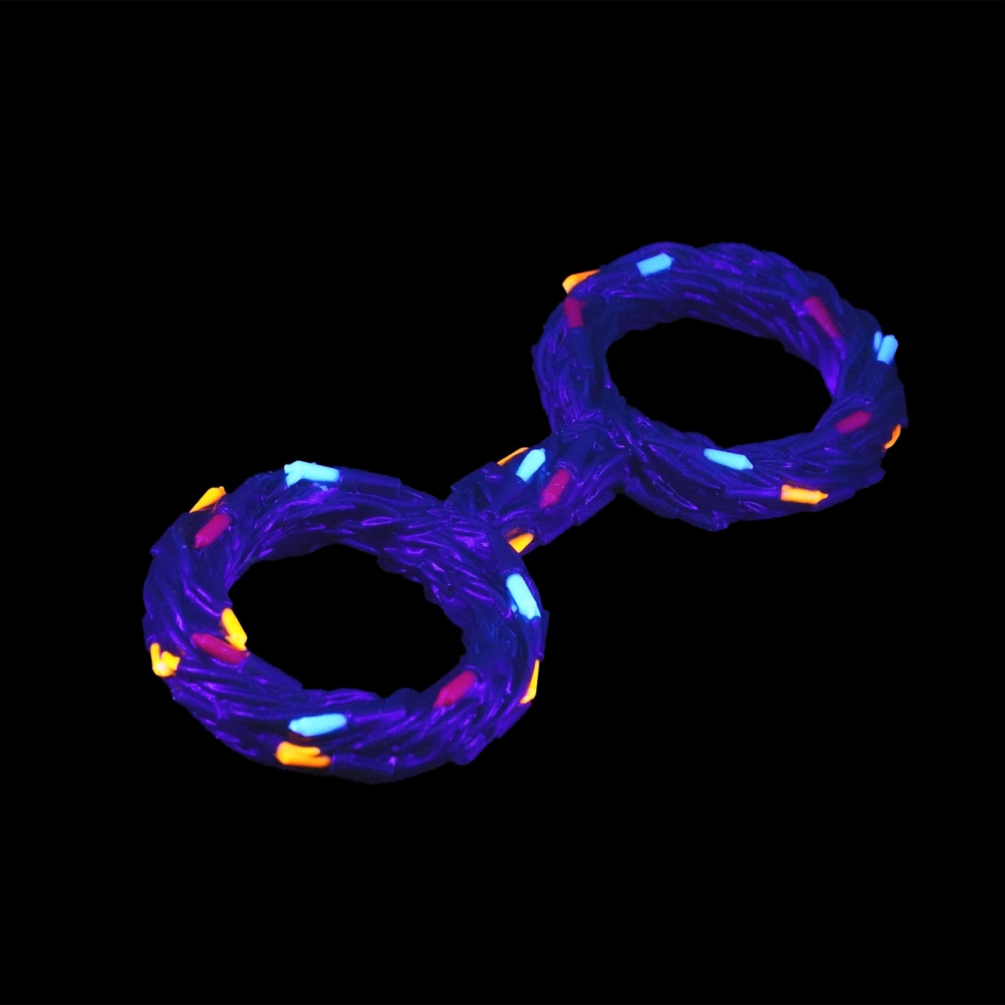 Premade Twinkled Christmas Silicone Cuffs (UV)