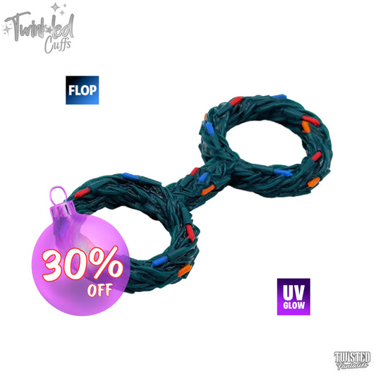 Flop Twinkled Christmas Silicone Cuffs (UV)