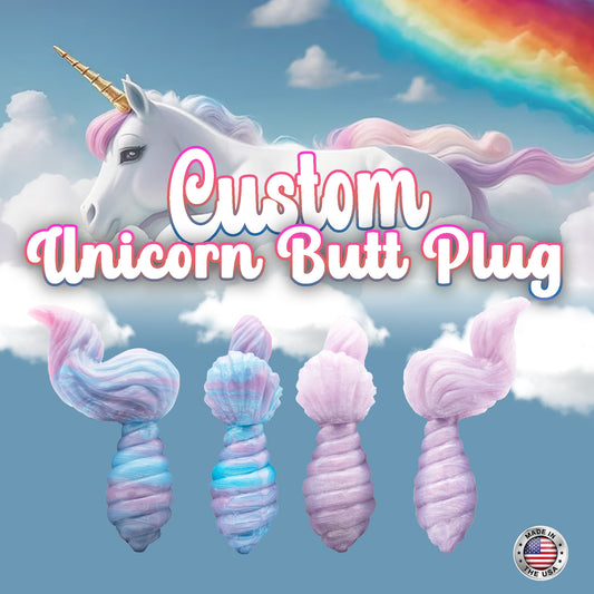 Custom Horny Unicorn Butt Plug