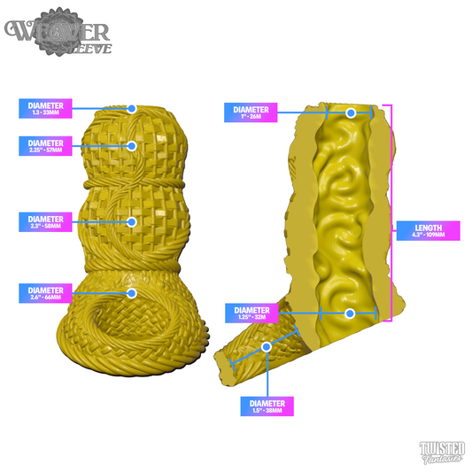 Weaver the Wicker Penis Sleeve (Pre-Order)