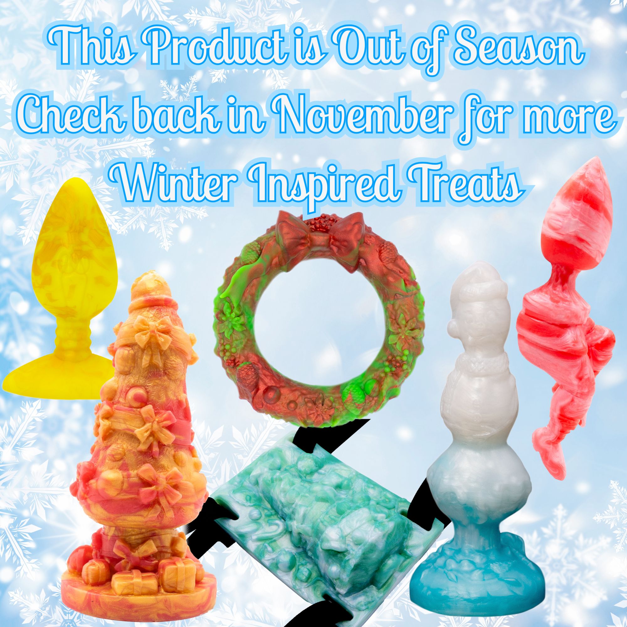 Notice that the Winter Collection is out of Season and will be back in November