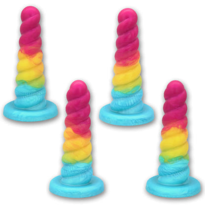 Extra Large Horny Unicorn Horn Dildo 360 view