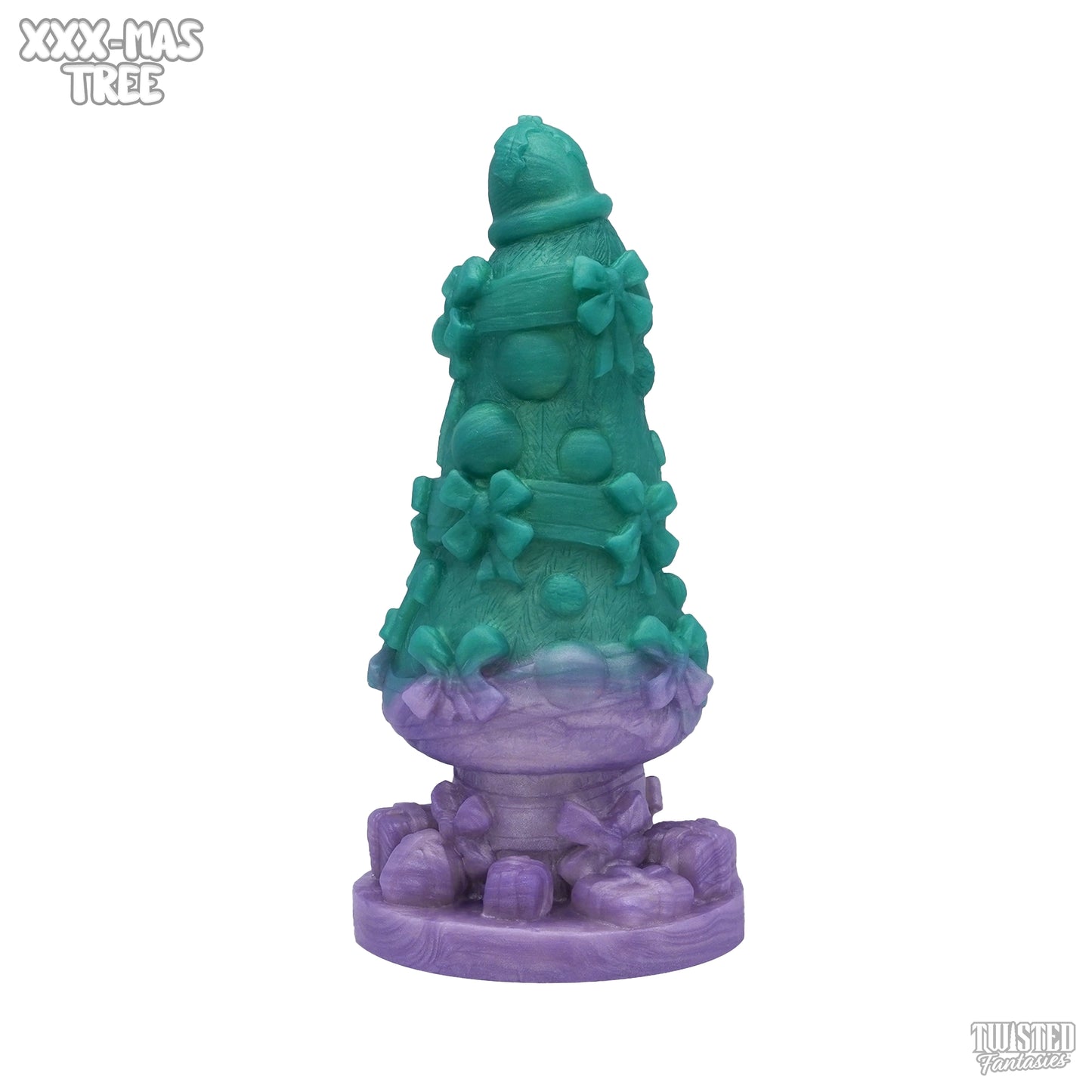 XXX-Mas Christmas Dildo Egyptian Green Lilac Fade
