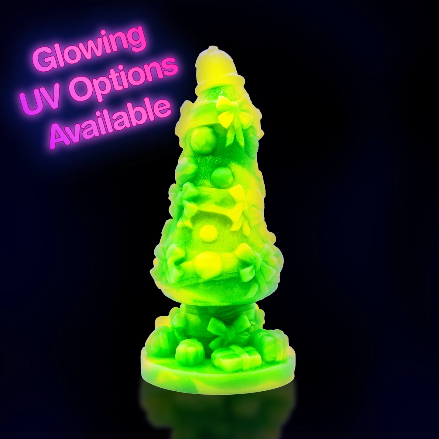 XXX-Mas Christmas Dildo UV Glow in the Dark