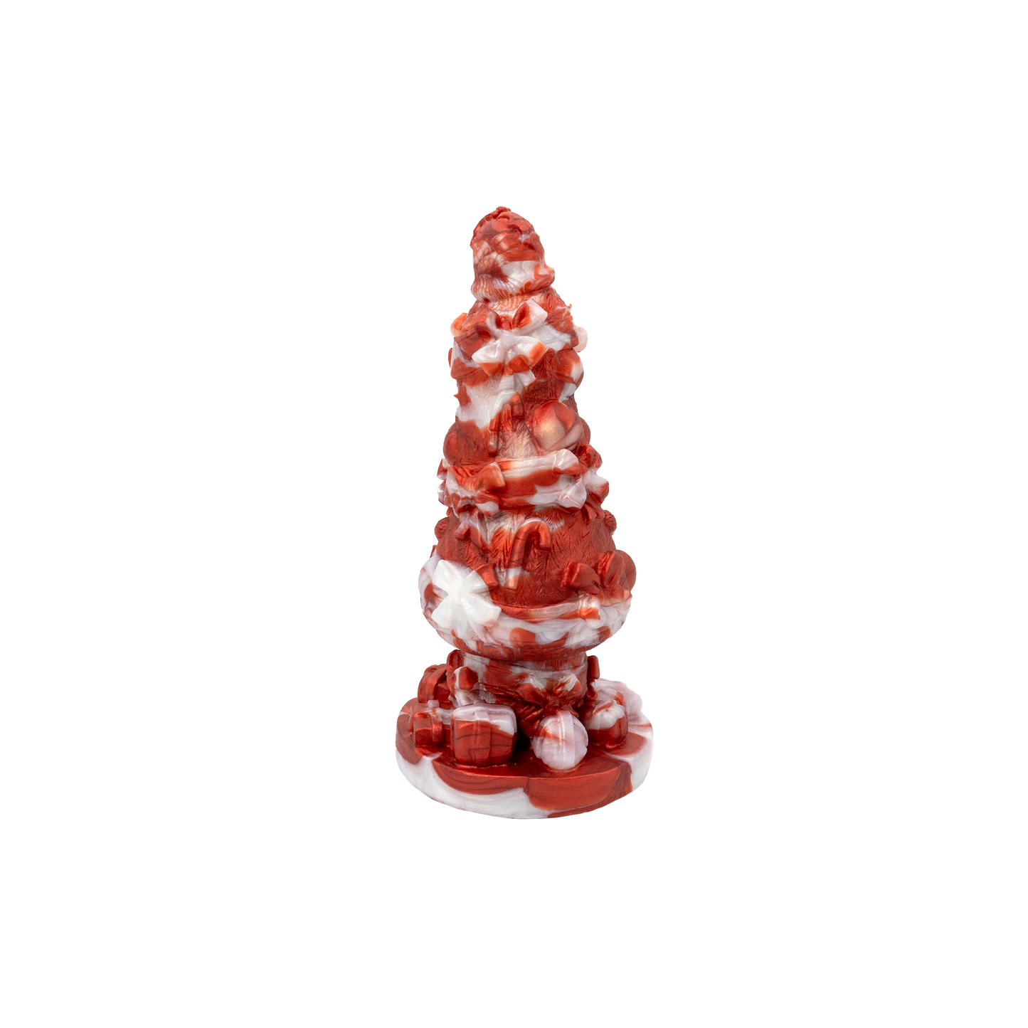 Premade XXX-Mas Tree Holiday Dildo - Medium - Suction Cup