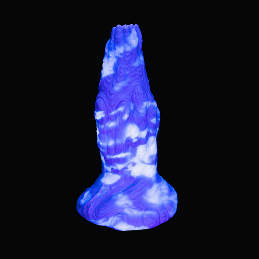 Premade Mt. Fukmi the Volcano Dildo - Medium - Suction Cup (UV)