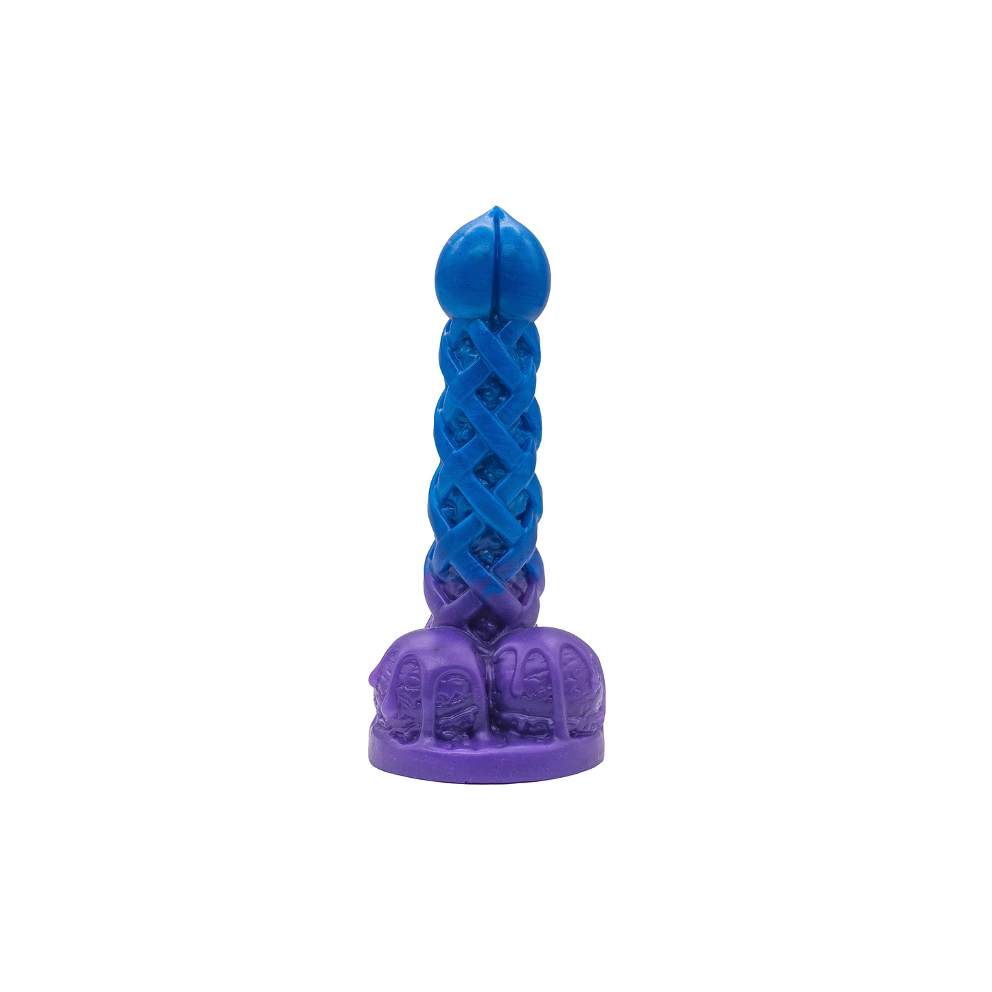 Premade Mini Peach Pie A La Mode Dildo - Medium - Suction Cup