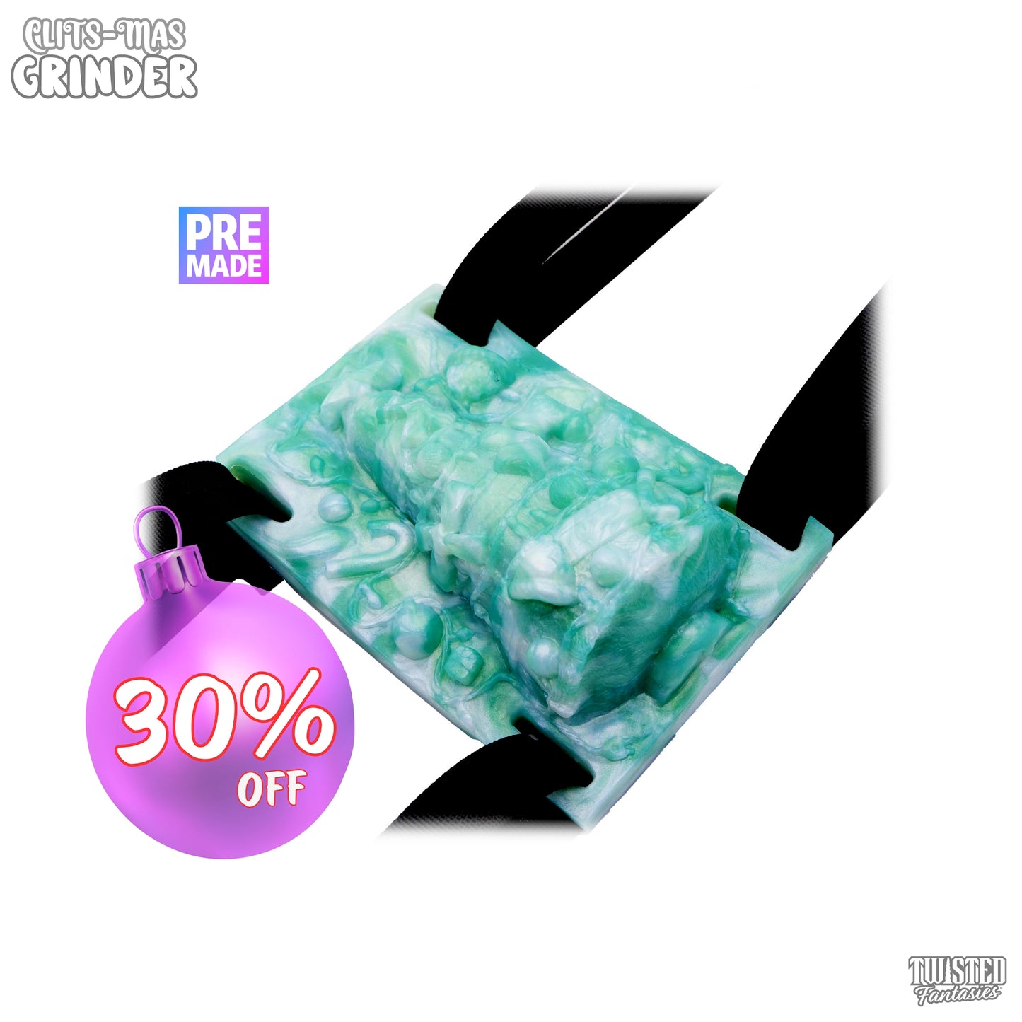 Premade CLIT-Mas the Christmas Tree Grinder Sex Toy - Medium