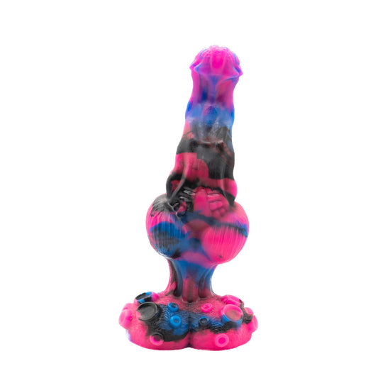 Premade DOMINUS the Knotted Demon Dildo - Medium - No Suction Cup