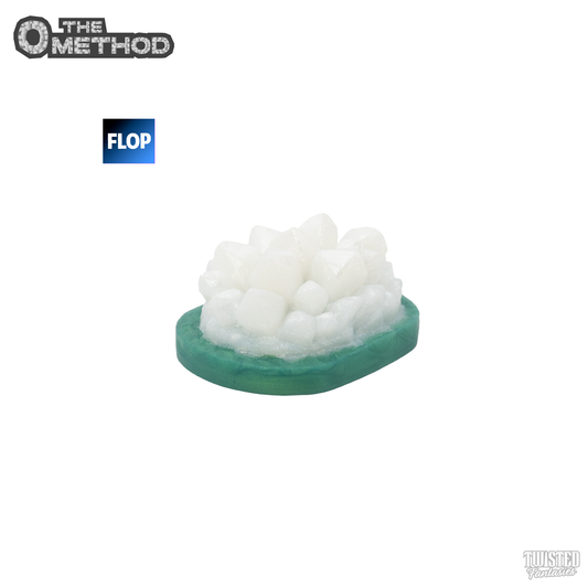 FLOP The O Method Crystal Grinder - Med - Suction Cup